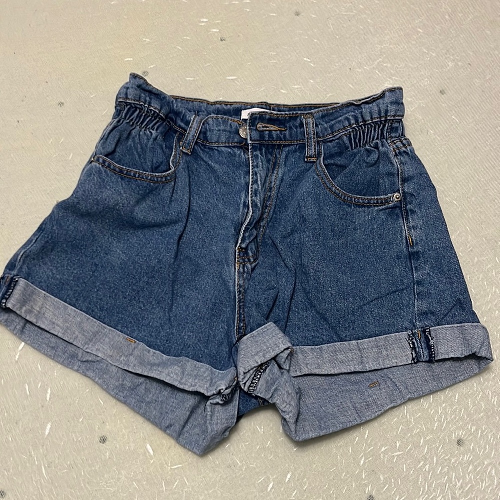 Newbury Kustom high waisted vintage style jean shorts size S